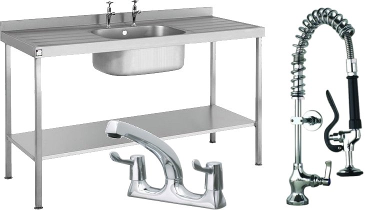 Restaurant Sinks & Taps